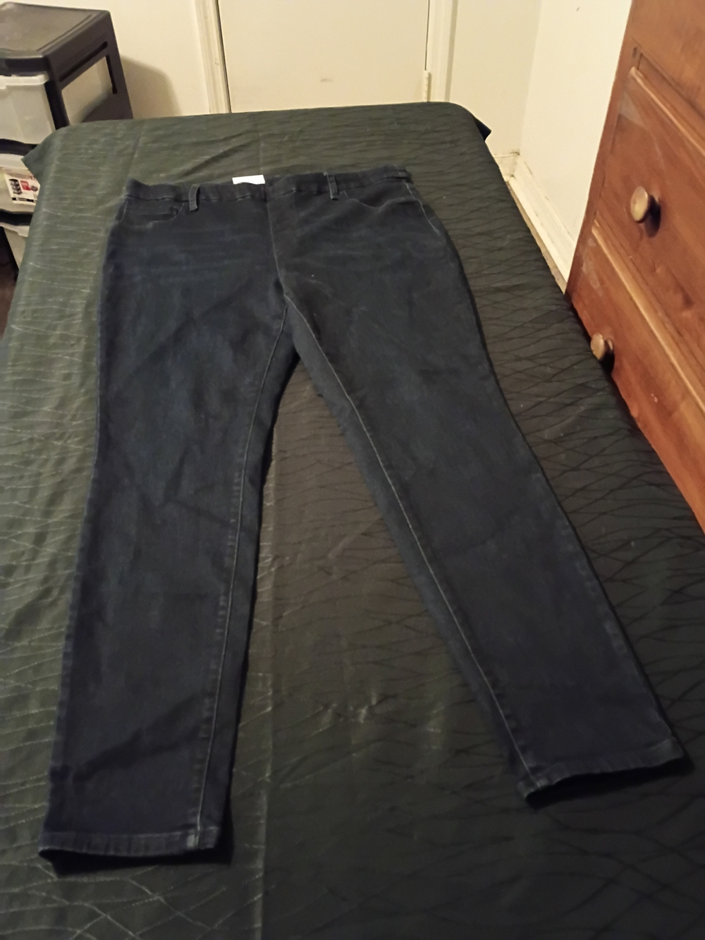 Time and Tru Indigo Straight Leg Jeans
